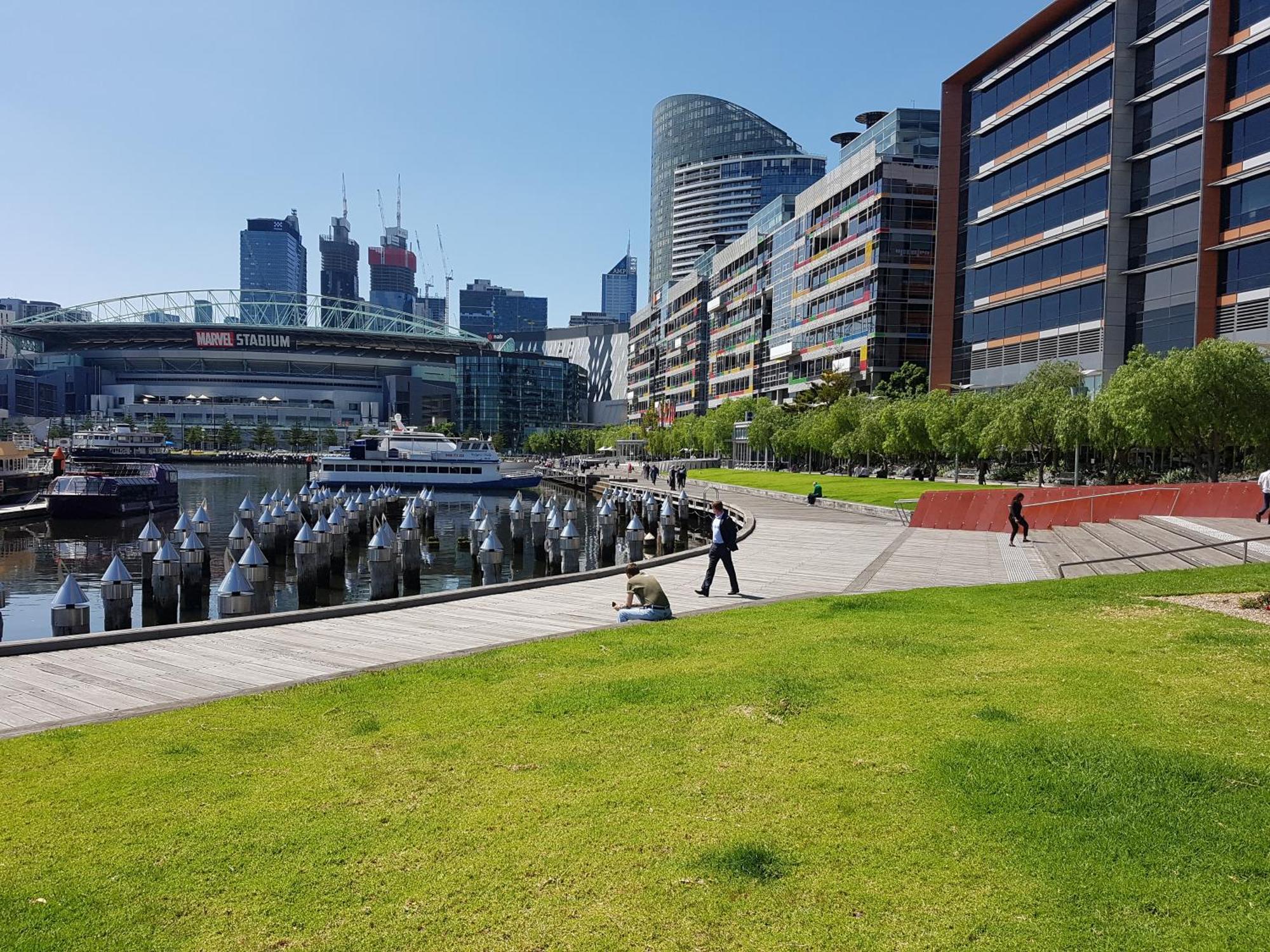 Melbourne Docklands Riverside Views Εξωτερικό φωτογραφία
